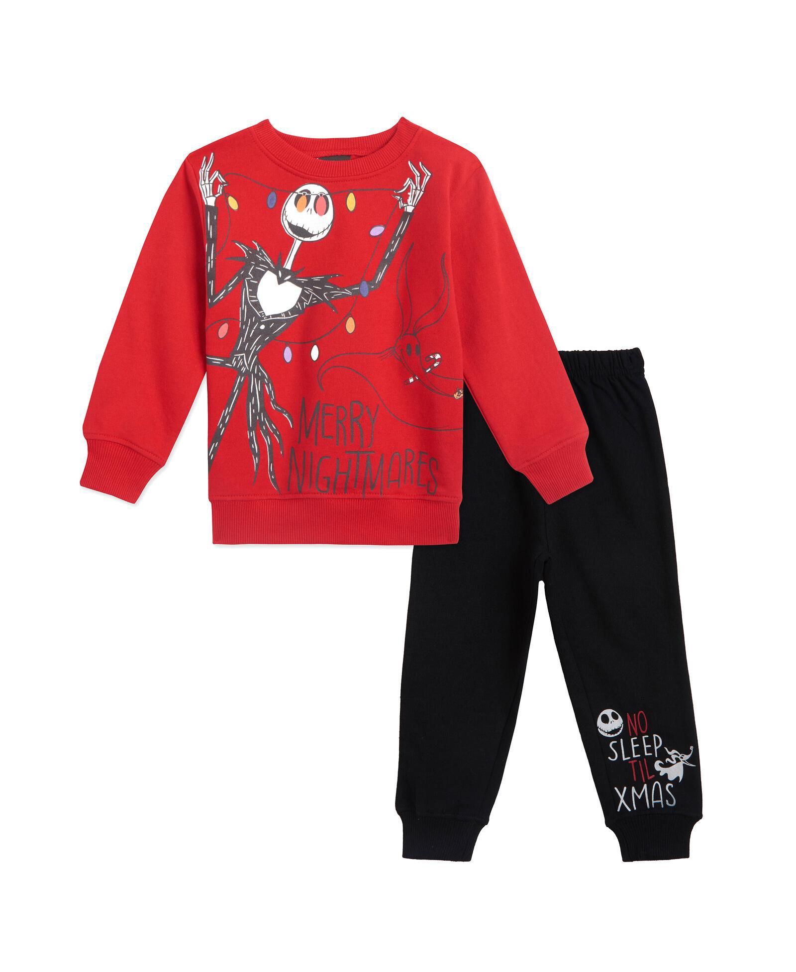 Комплект из флисовой толстовки и брюк Nightmare Before Christmas Disney
