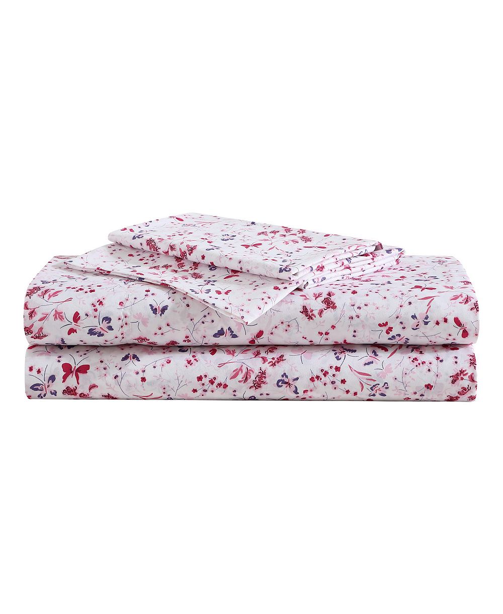 Комплект из 3 простыней Betsey Johnson Printed Microfiber, Twin XL