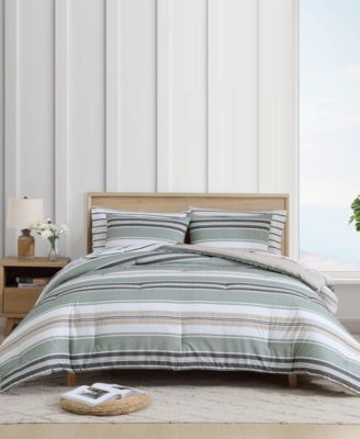 Комплект из 3 предметов Nautica Prospect Harbor Reversible Comforter Set, King