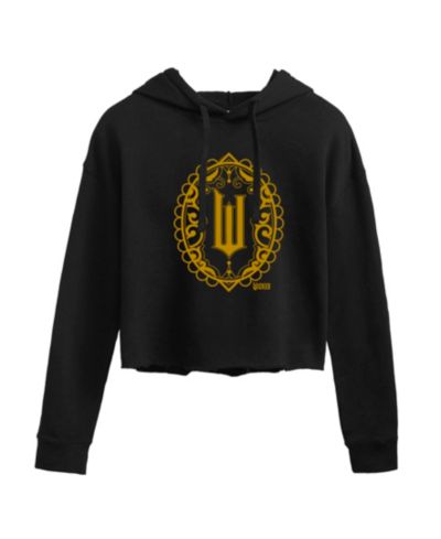 Укороченное худи Hybrid Apparel Trendy Juniors Wicked Logo Graphic Cropped Hoodie