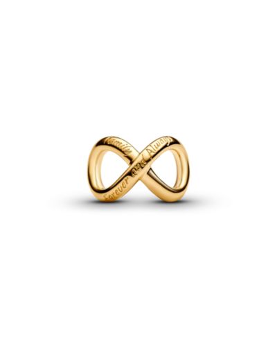 Pandora шармы Forever Always Infinity с позолотой