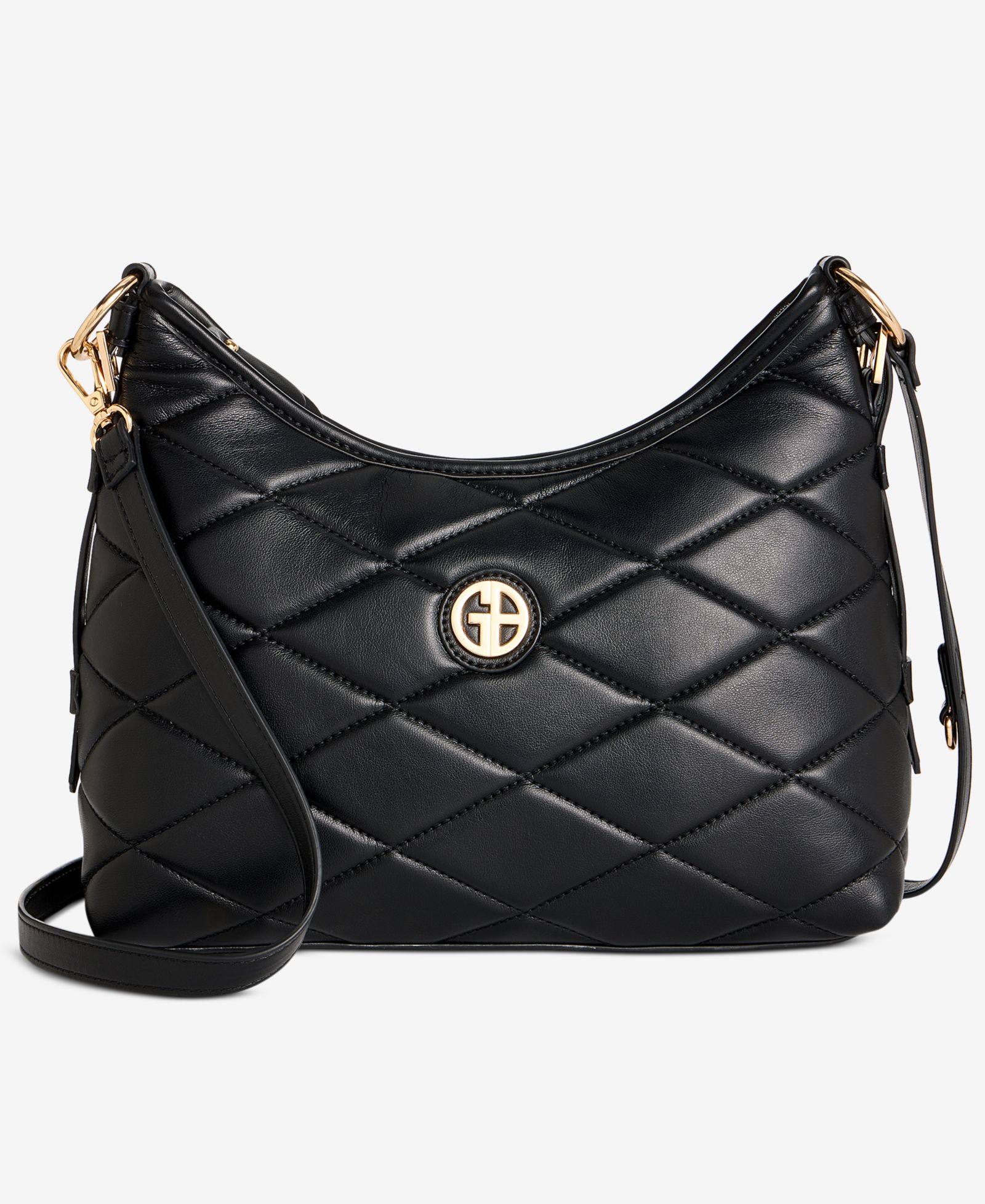 Маленькая стеганая сумка через плечо Giani Bernini Soft Shoulder Crossbody