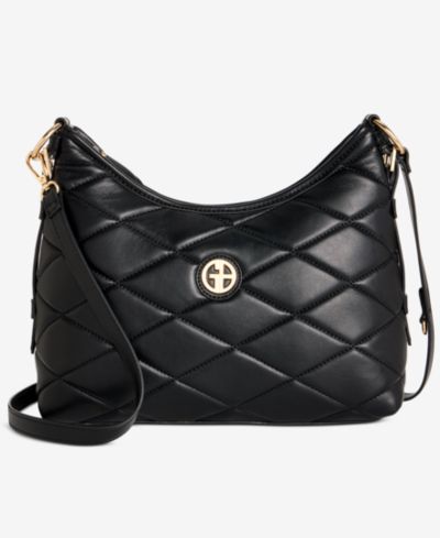 Маленькая стеганая сумка через плечо Giani Bernini Soft Shoulder Crossbody