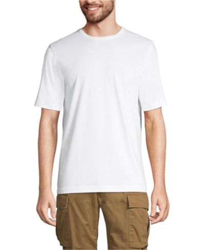 Футболка Lands' End Men's Tall Short Sleeve Cotton Supima