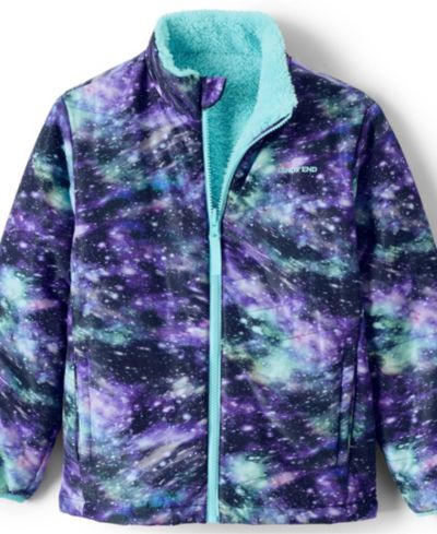 Стеганая куртка Lands' End Boys Reversible Fleece Puffer