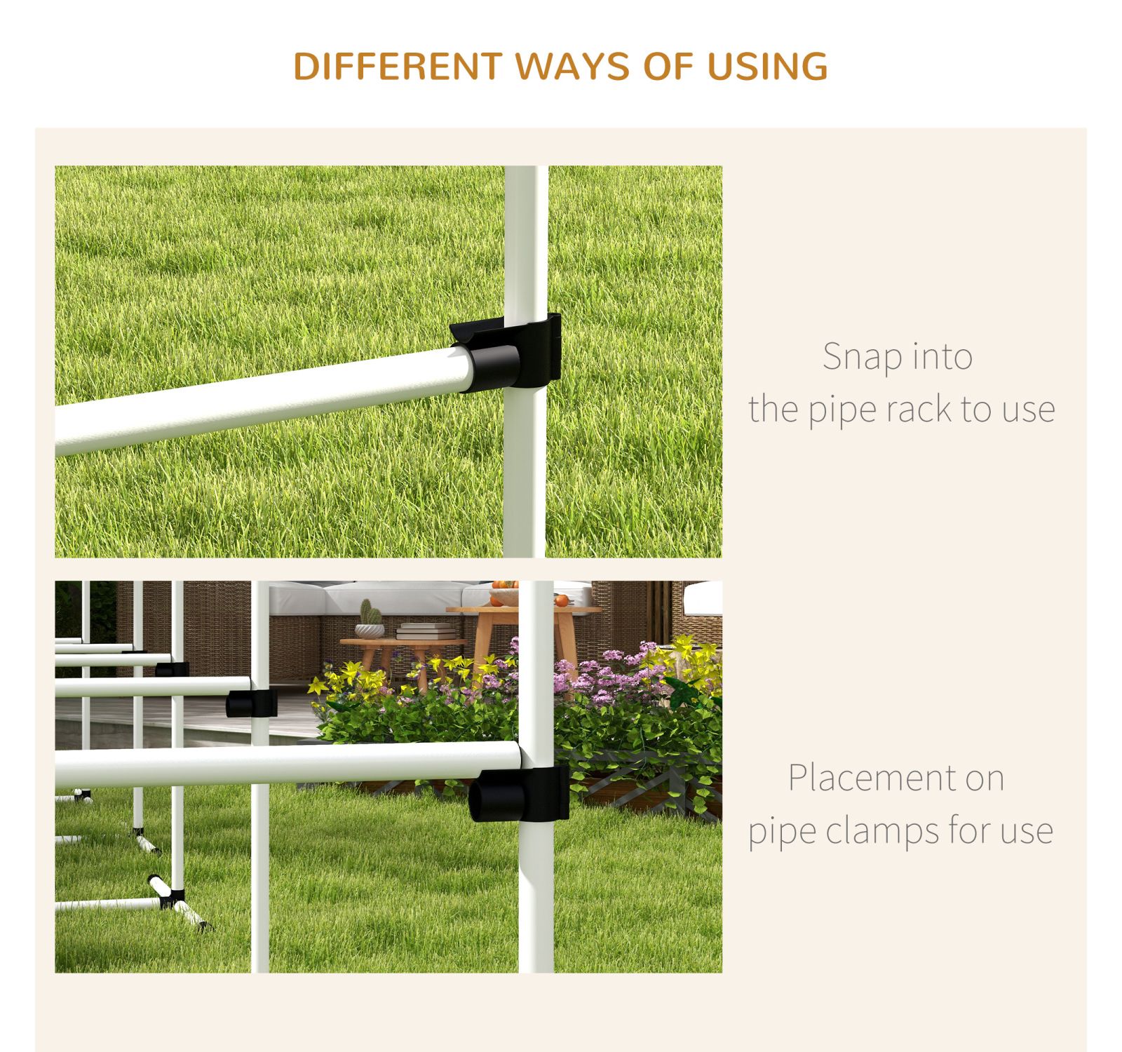 6 Piece Dog Agility Training Equipment for Dog Agility Course with Adjustable Height Jump Bars, Included Carry Bag, & Displacing Top Bar, White