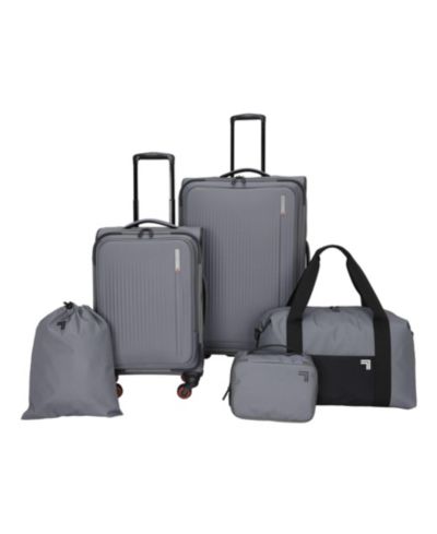 Sharper Image Travel Eva Molded 5 Piece Softside Luggage Set