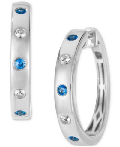 White Gold & Blue Sapphire