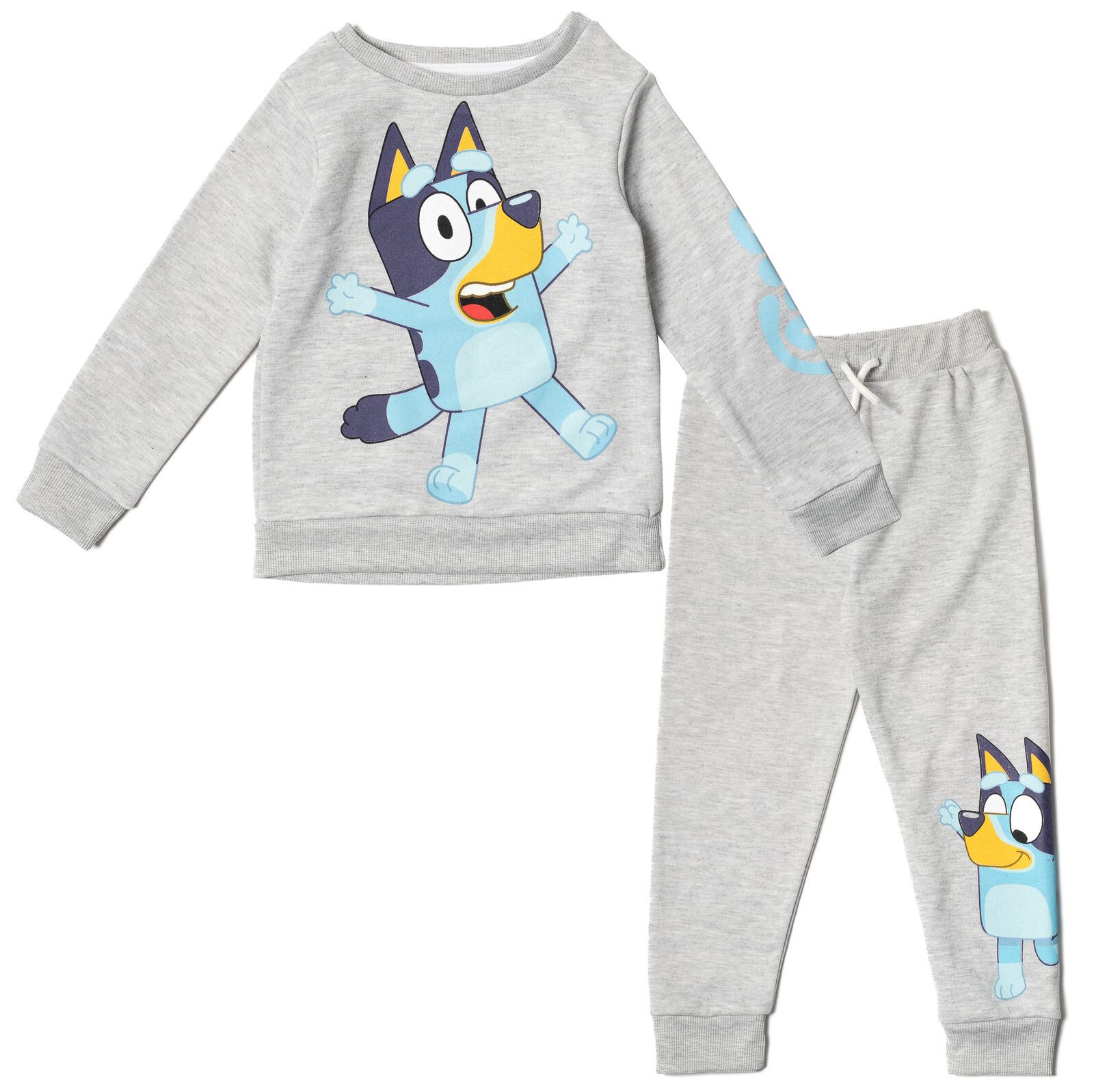 Bluey Toddler Boys Fleece 2-Piece Sweatshirt and Pants Set