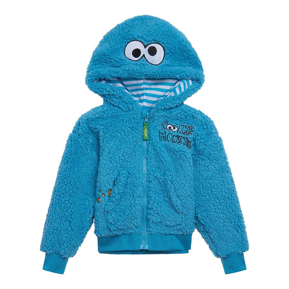 Sesame Street Детский костюм-худи на молнии для мальчика (2T-5T)