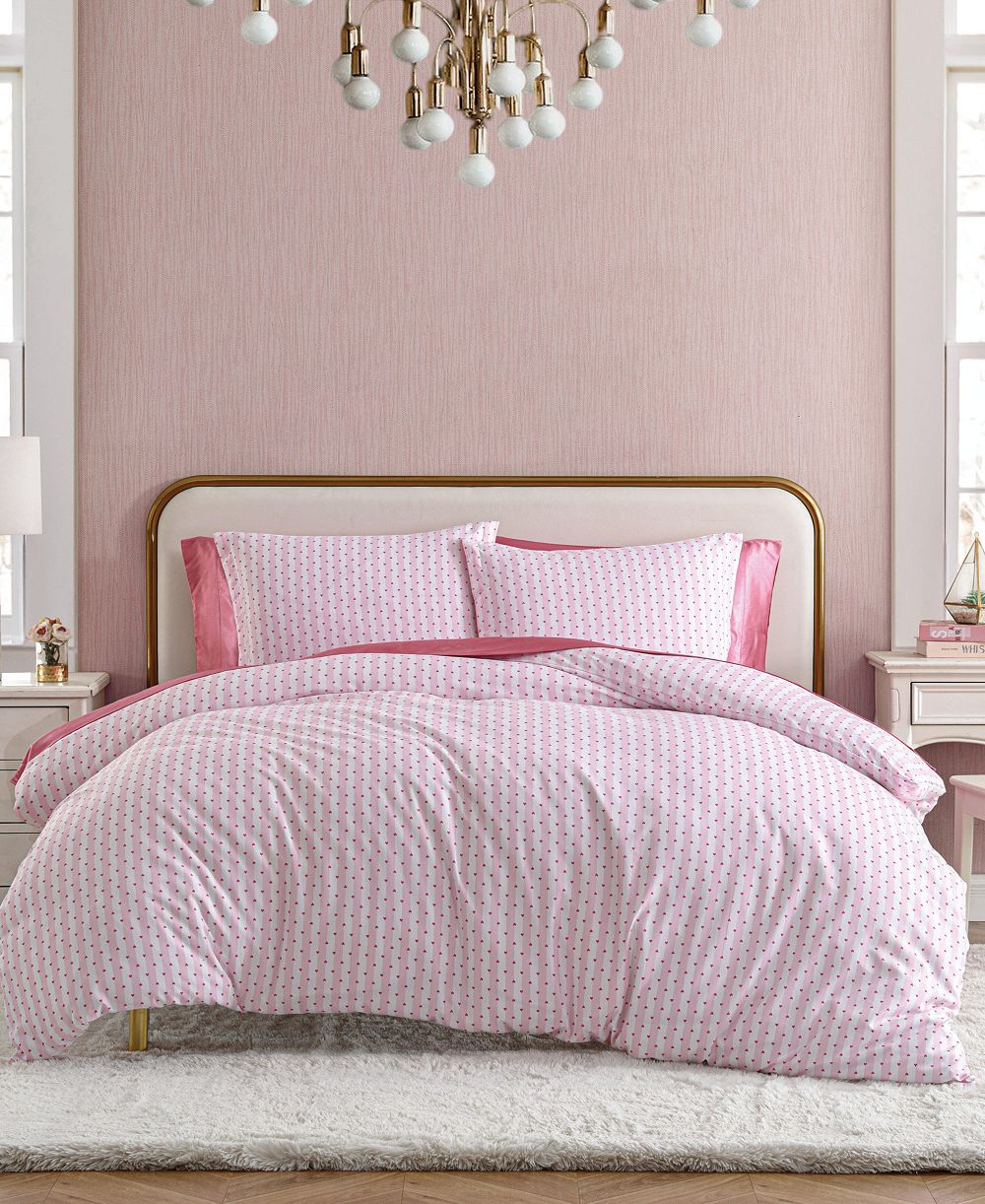 Комплект пододеяльников Betsey Johnson Wonderland Stripe 2-Pc. Twin