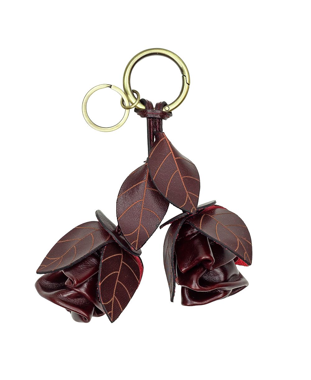 Patricia Nash Laced Rose Bag Charm