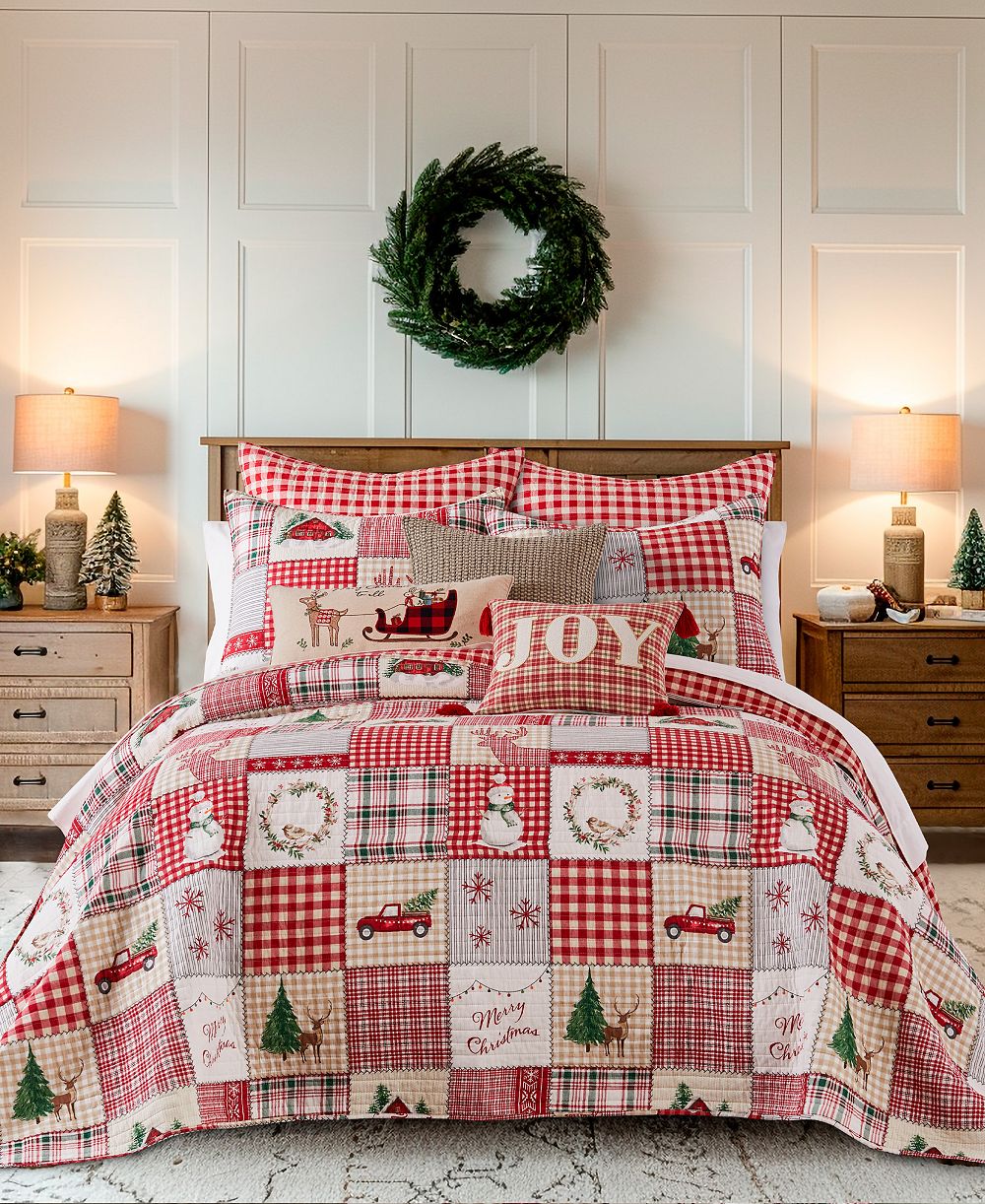 Levtex Home For Christmas Reversible 2-Pc. Bedspread Set, Twin/Twin XL
