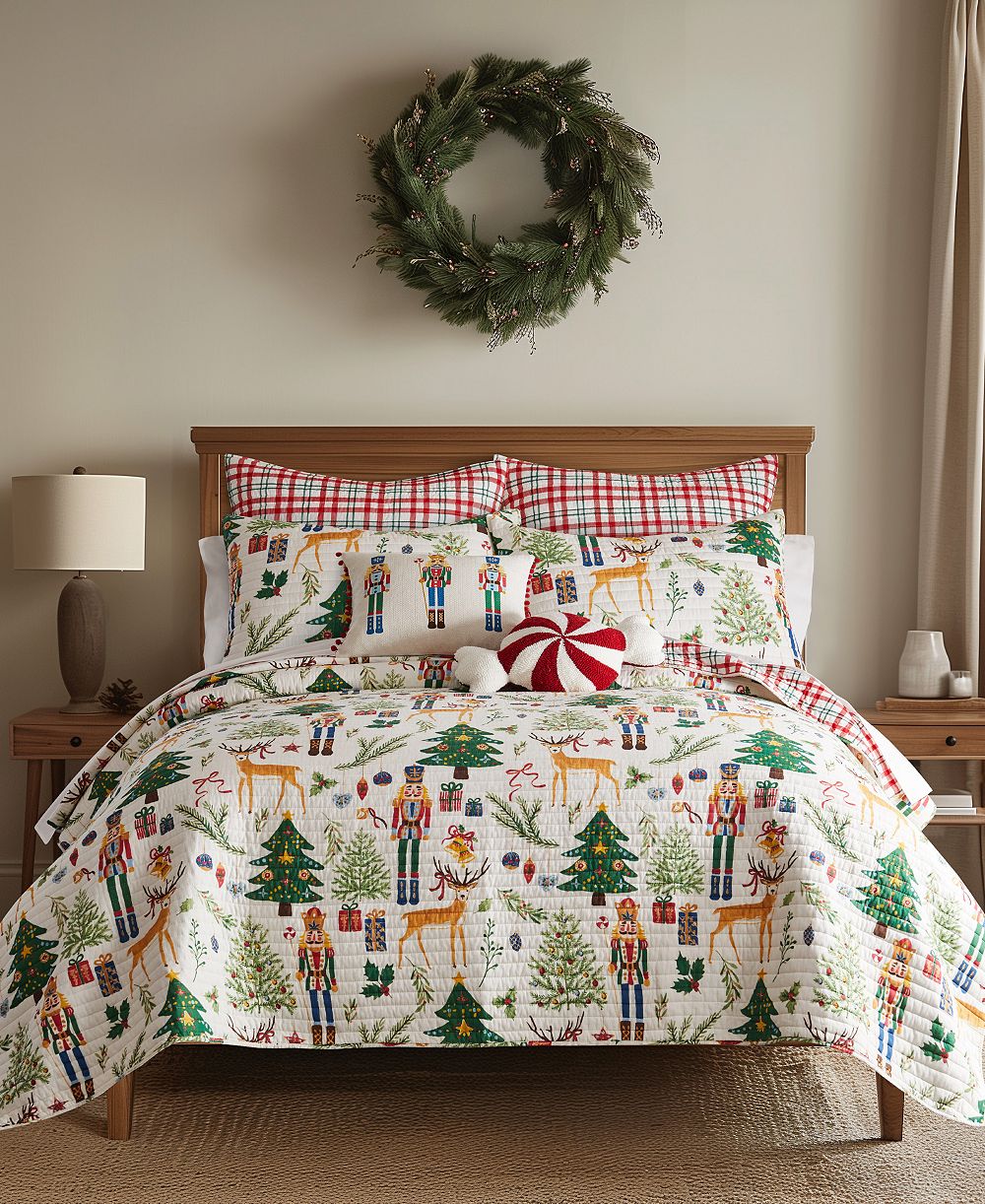 Комплект постельного белья Levtex Home Nutcracker двусторонний 2 шт, размер Twin/Twin XL