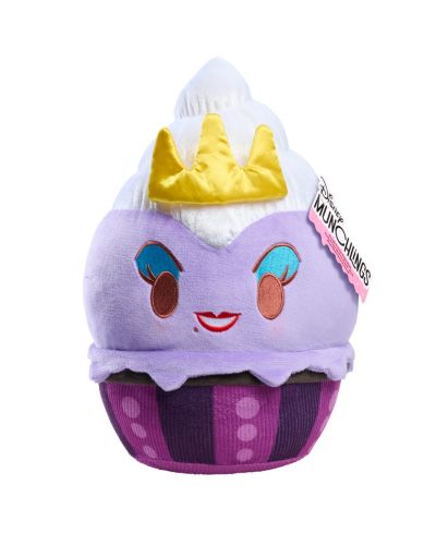 Disney Munchlings Squeeze-a-Munch плюшевая игрушка Ursula Lavender Ice Cream Sundae