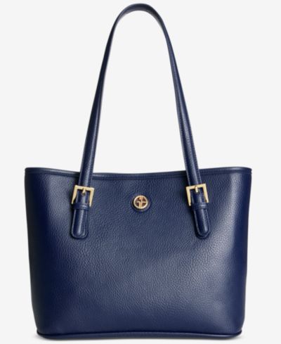 Giani Bernini Pebble Tulip Large Tote Bag, Exclusively at Macy's