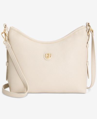 Средняя плечевая сумка Giani Bernini Pebble Soft