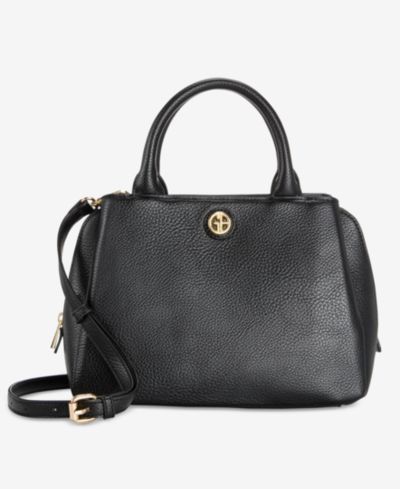 Giani Bernini Pebble Small Satchel Bag, Exclusively at Macy's