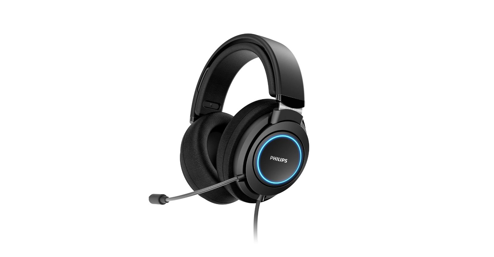 Philips TAG6105BK Wired Built-in Mic Gaming Headset for PC, PS5, Xbox, Switch