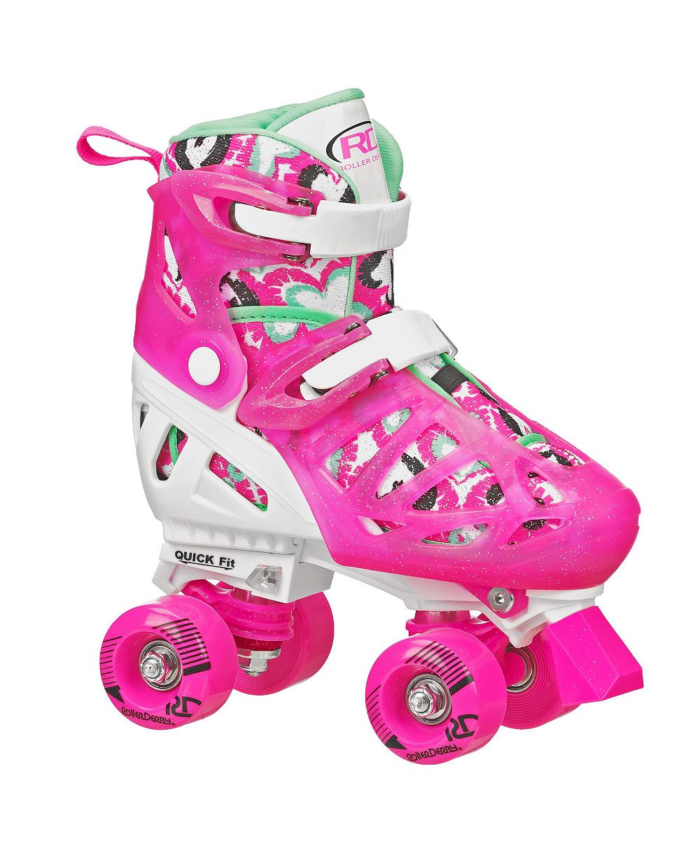 Роликовые коньки Roller Derby Trac Star Girl's Adjustable Large (3-6)