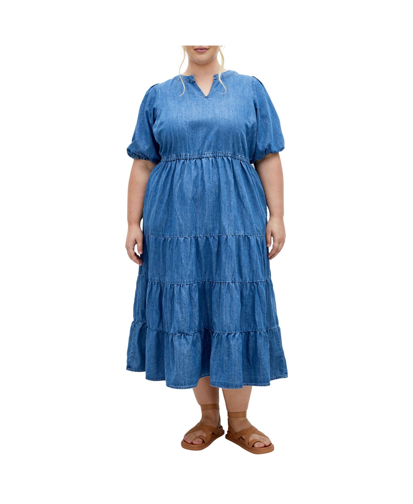 CITY CHIC Женское платье Plus Size August