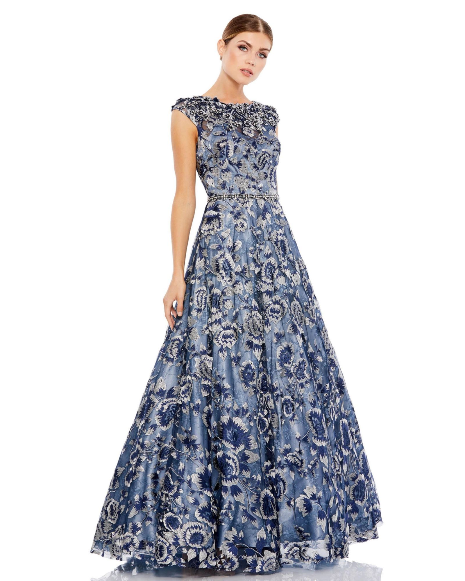 Женское вечернее платье Mac Duggal с отделкой