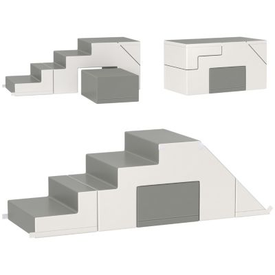 Streamdale Furniture игровой набор из пеноматериала для детей, светло-серый