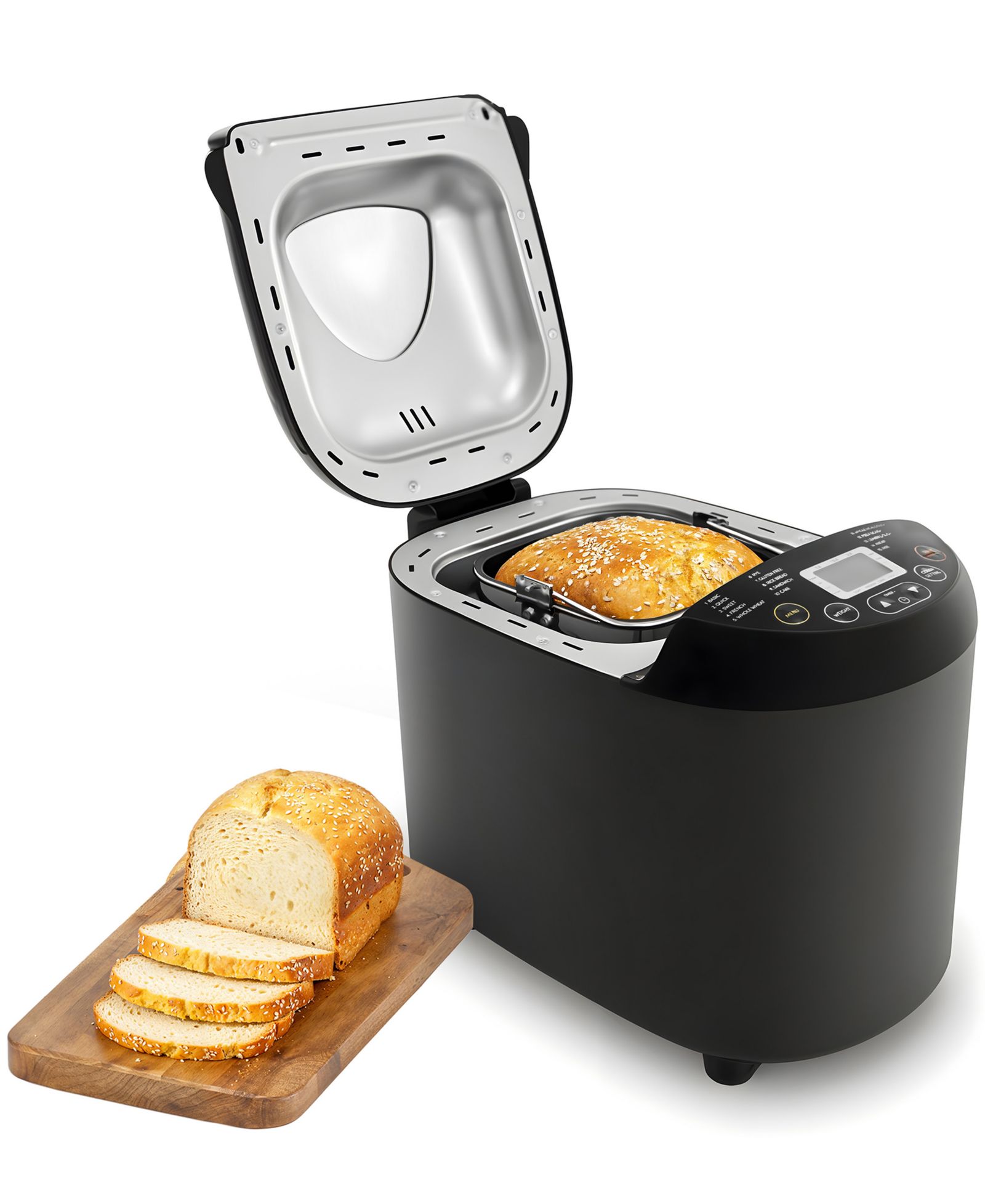 Elite Cuisine 2lb Programmable Bread Machine