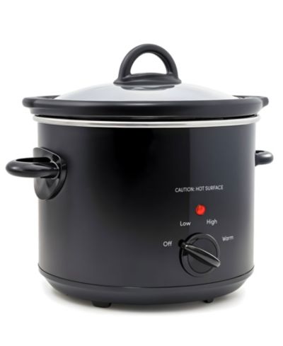 Elite Cuisine Slow Cooker Медленноварка 3 Quart, черная