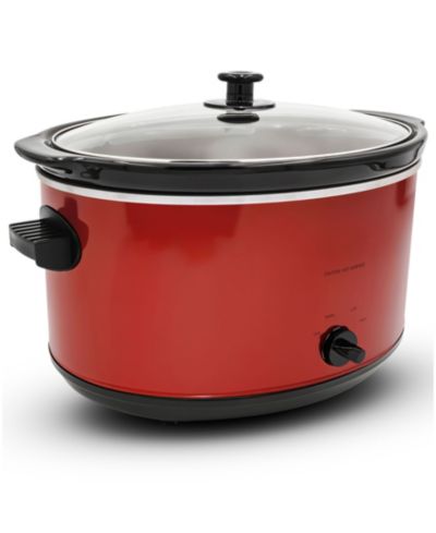 Медленноварка Elite Cuisine 8.5 Quart Stainless Steel