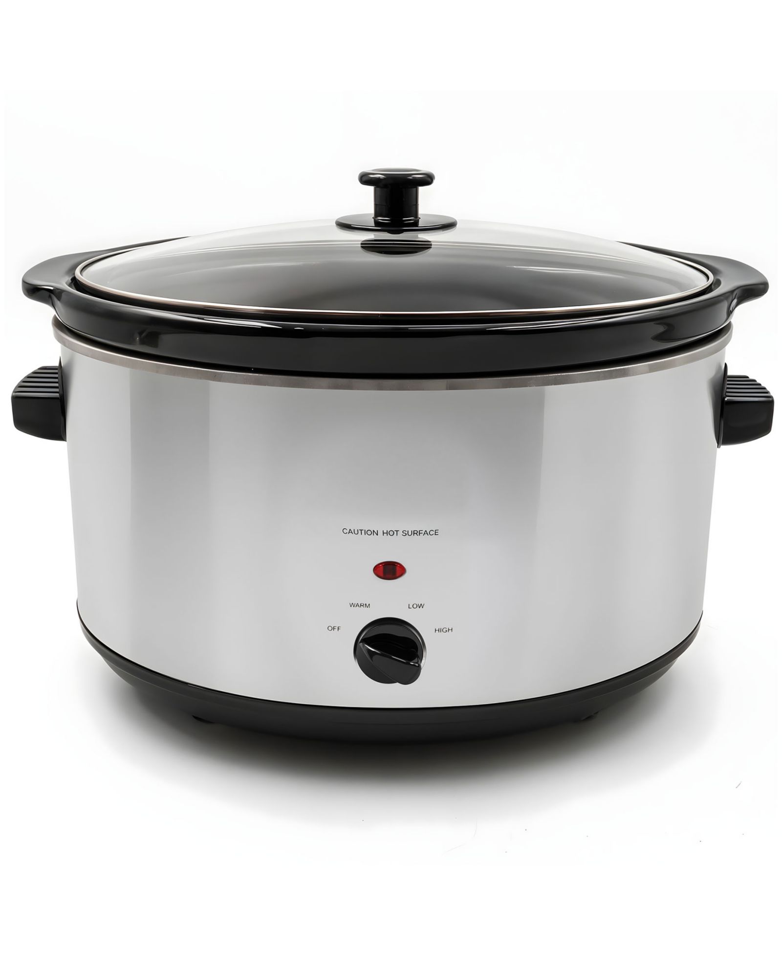 Медленноварка Elite Cuisine 8.5 Quart Stainless Steel Slow Cooker