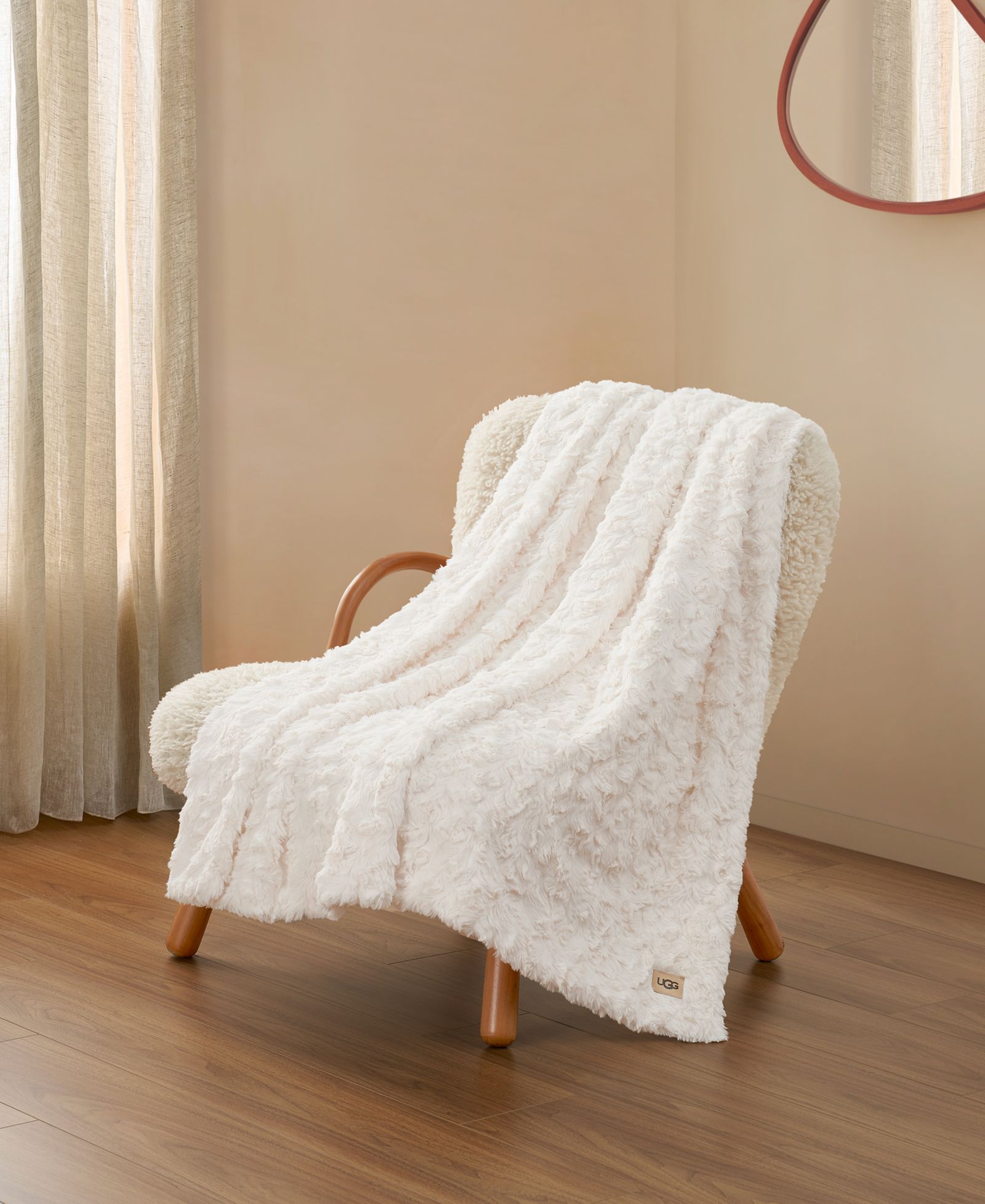 UGG® Adalee Faux Fur Throw, 50" x 70"