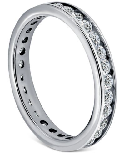 Giani Bernini Cubic Zirconia Eternity Band in 18k Gold-Plated Sterling Silver, Exclusively at Macy's