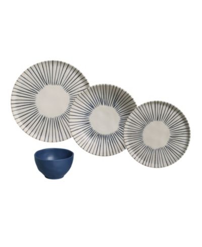 PORTO BRASIL Elemento 16 Pc. Dinnerware Set, Service for 4