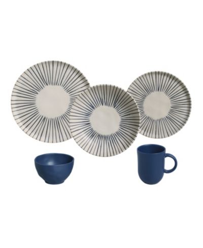 PORTO BRASIL Elemento 20 Pc. Dinnerware Set, Service for 4