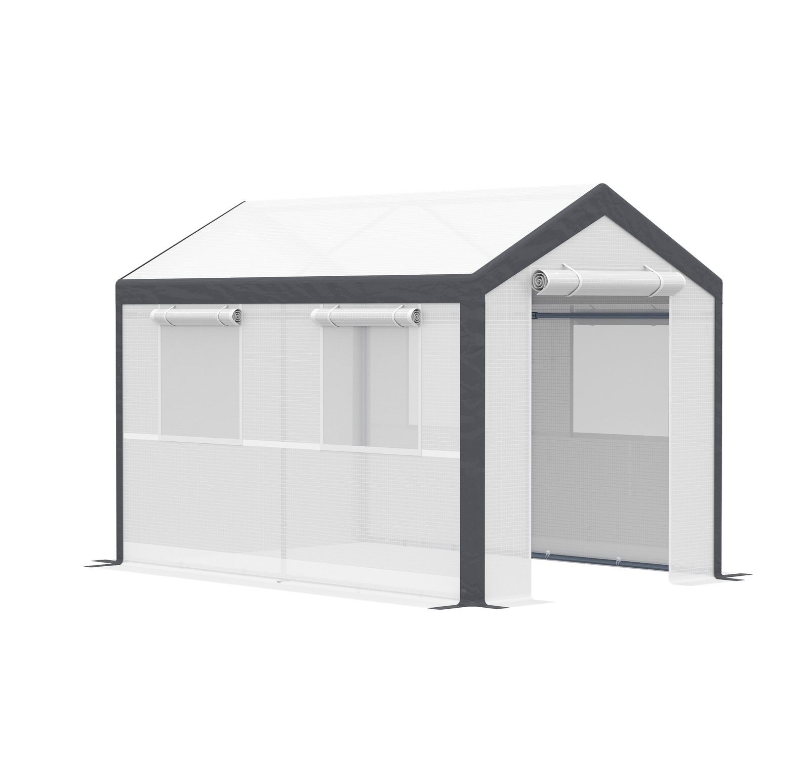 Теплица Walk-In Greenhouse 10' x 7' x 7' White