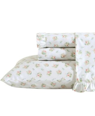 Наволочки Laura Ashley 200-Thread Count Cotton Percale, King