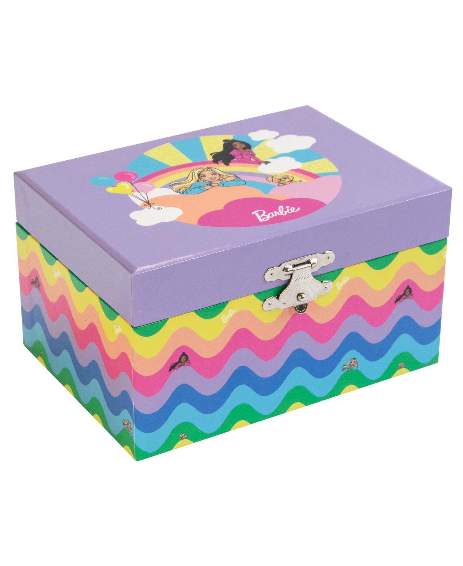 Mele & Co Barbie Musical Ballerina Jewelry Box