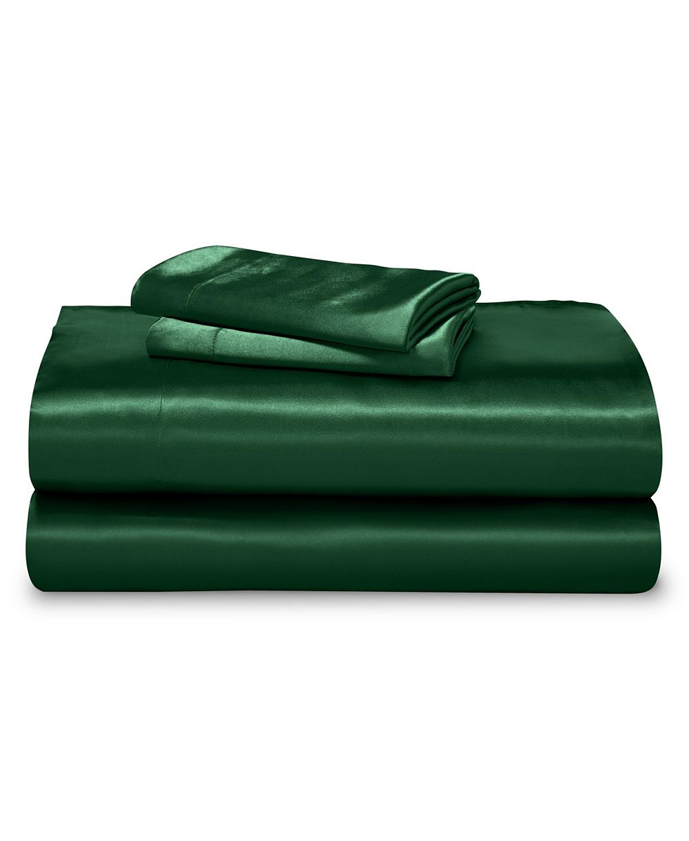 Bare Home Satin Sheet Set