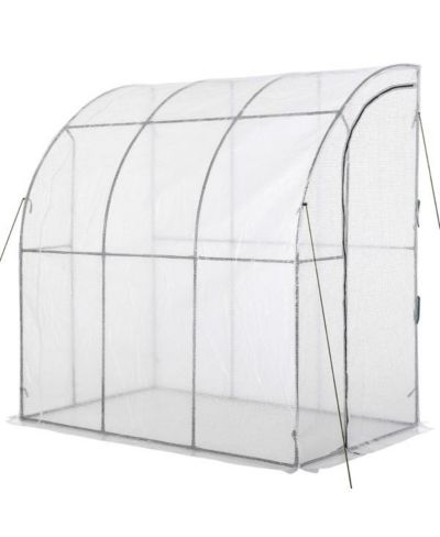 Walk-in Greenhouse for Garden Ideal Solution for Plant Growth and Care-White