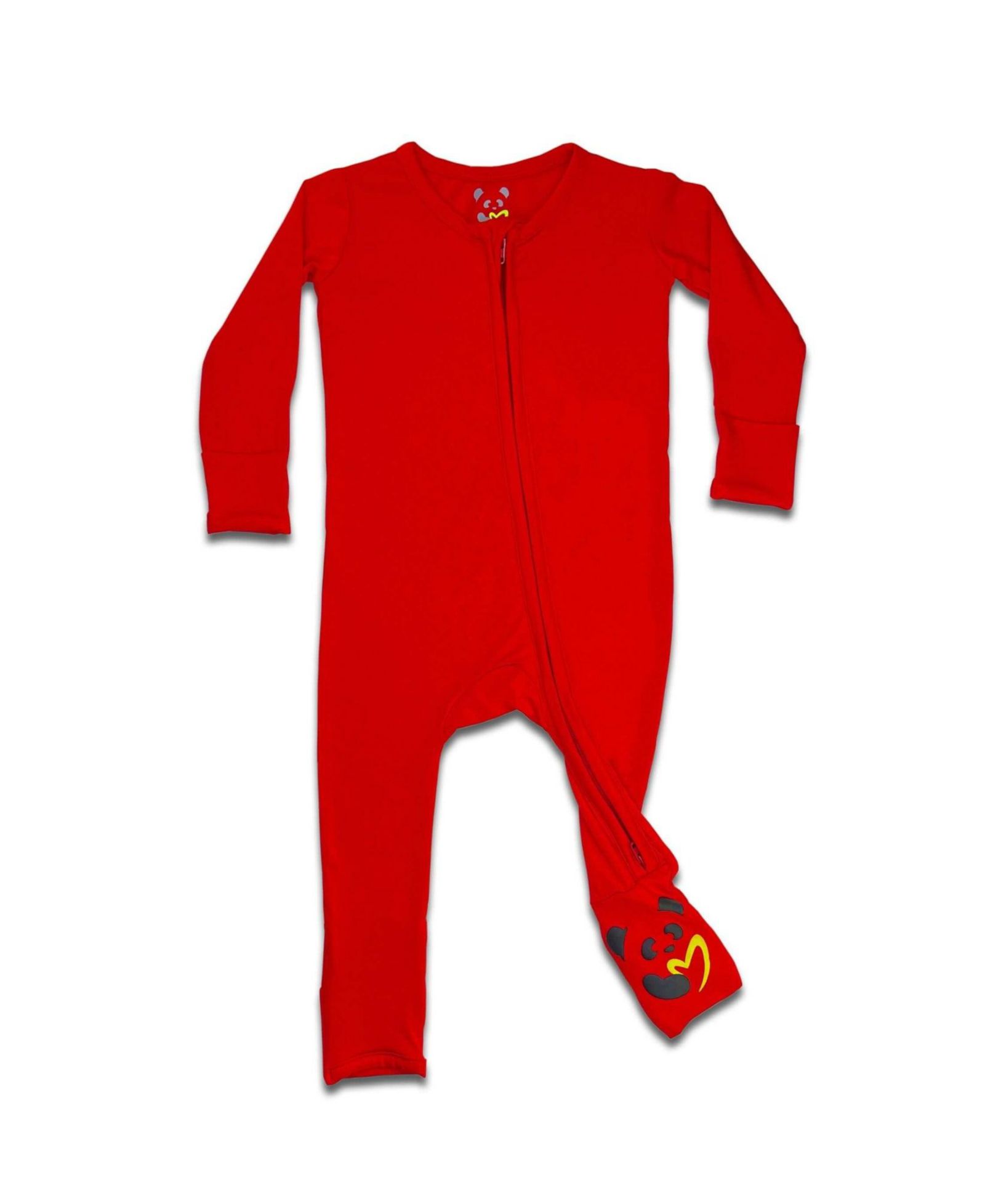 Детский комбинезон Bellabu Bear Winterberry Red Convertible Footie для мальчиков и девочек
