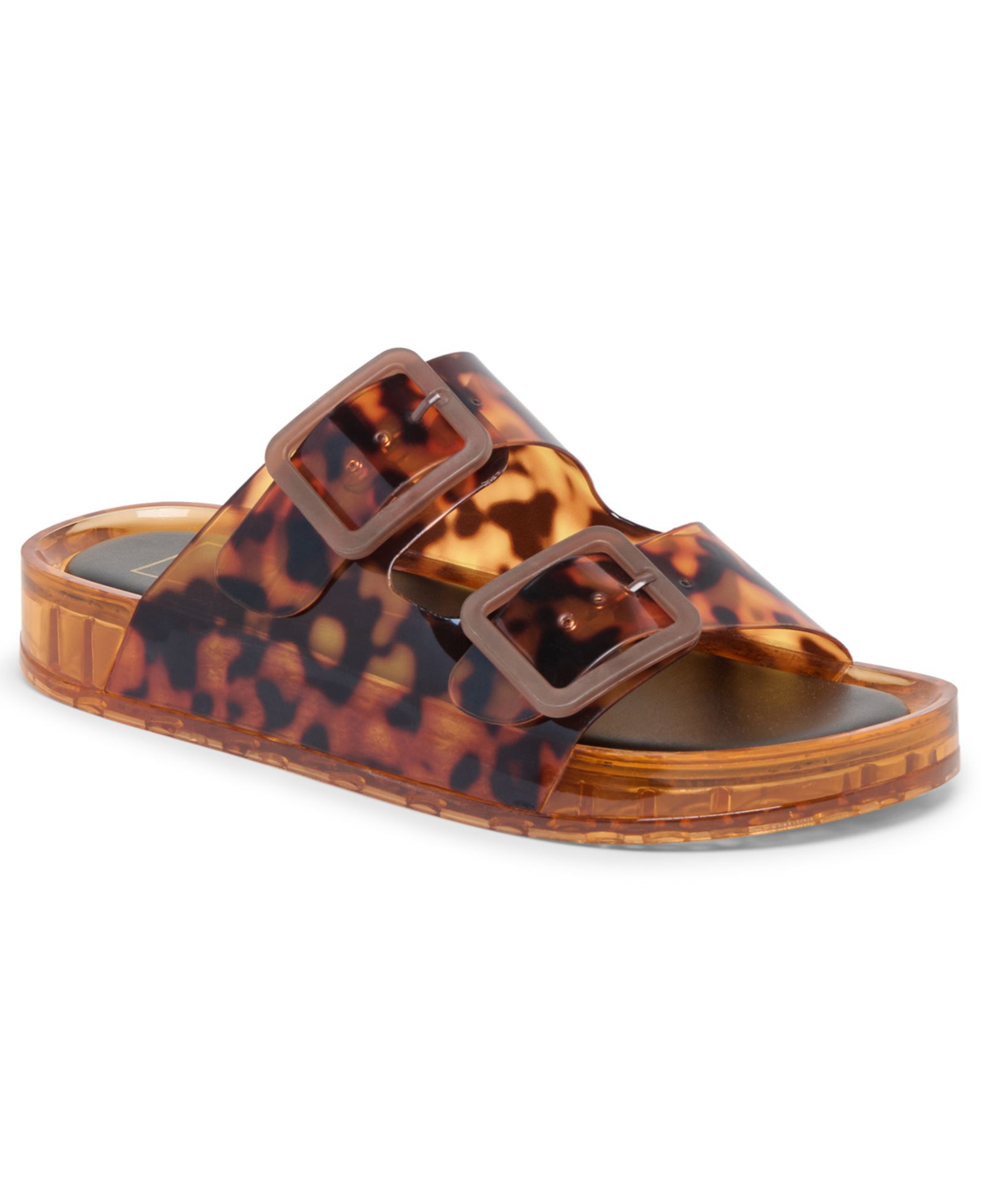 Dolce Vita Women's Julio Jelly Double-Band Jelly Footbed Sandals