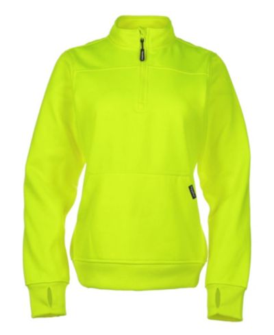 RefrigiWear Женская флисовая толстовка на молнии в четверть