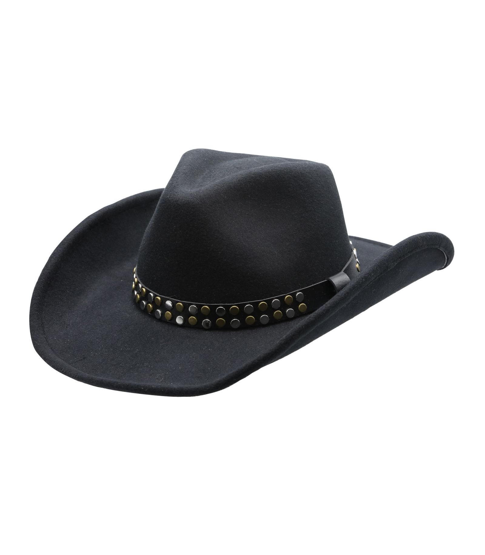 Peter Grimm Mcgraw Ultra Felt Studded Band Western Drifter Hat