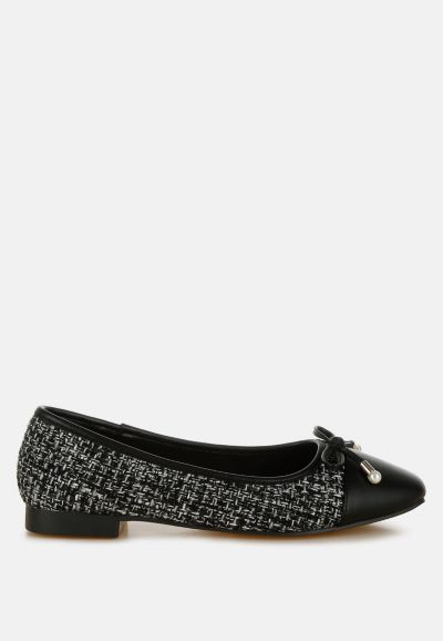Балетки London Rag Women's Acino Faux Leather с бантом