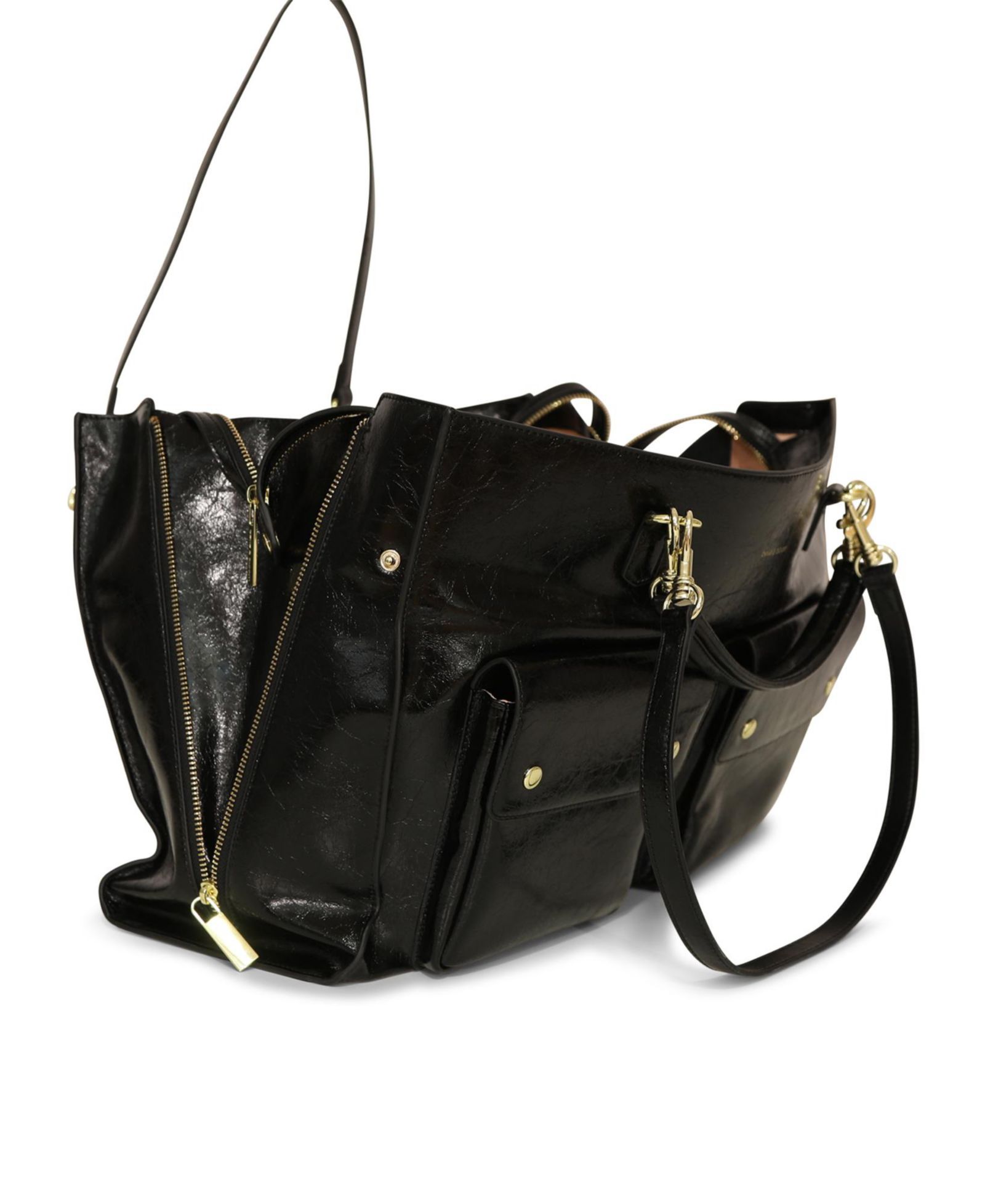 Belle & Bloom Women's Reflections Leather Shoulder Bag