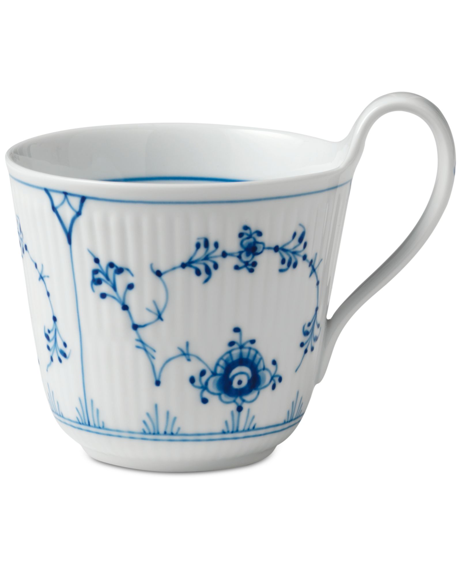 Кружка Royal Copenhagen Blue Fluted Plain High Handle