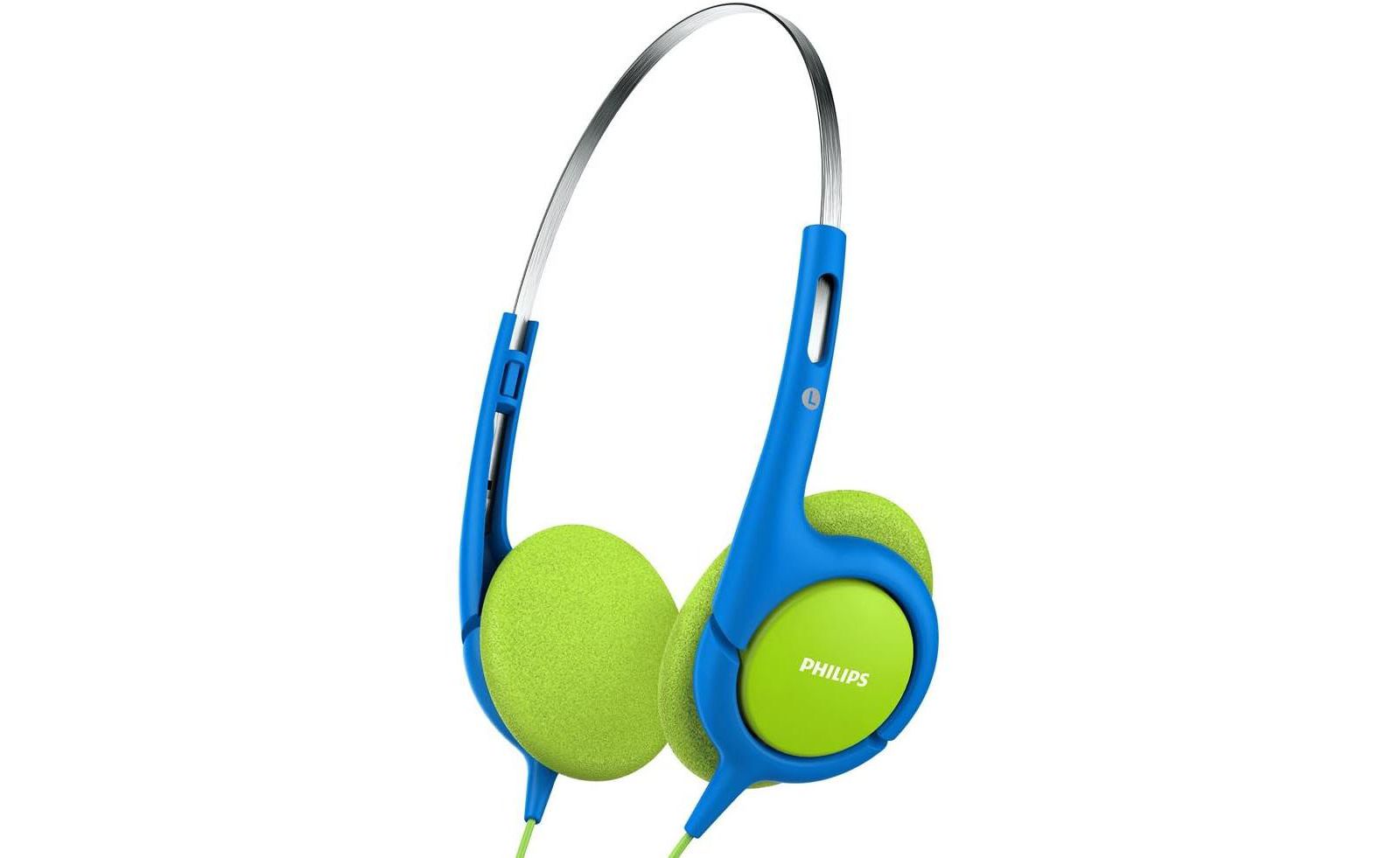 Philips Safe Volume Limited Adjustable-Headband Kids Headphones, SHK1030