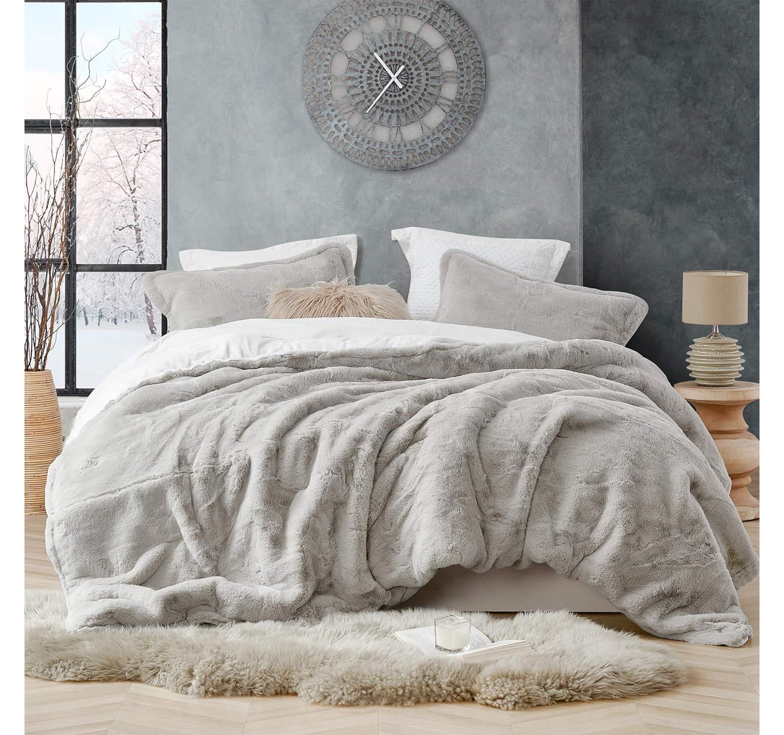 Большое одеяло Coma Inducer Chunky Bunny, Stone Taupe