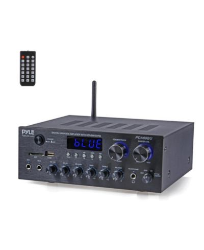 Стереоусилитель Pyle Audio Receiver с Bluetooth, MP3/USB/SD/AUX/FM Radio, 300 Watt